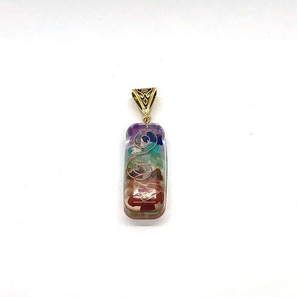 Chakra Orgone Energy Pendant - Picture 2 of 2